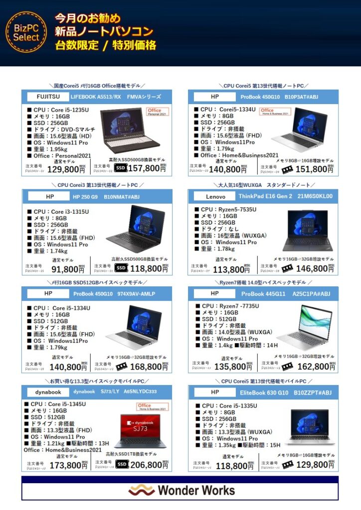 ビジネスパソコン5月号